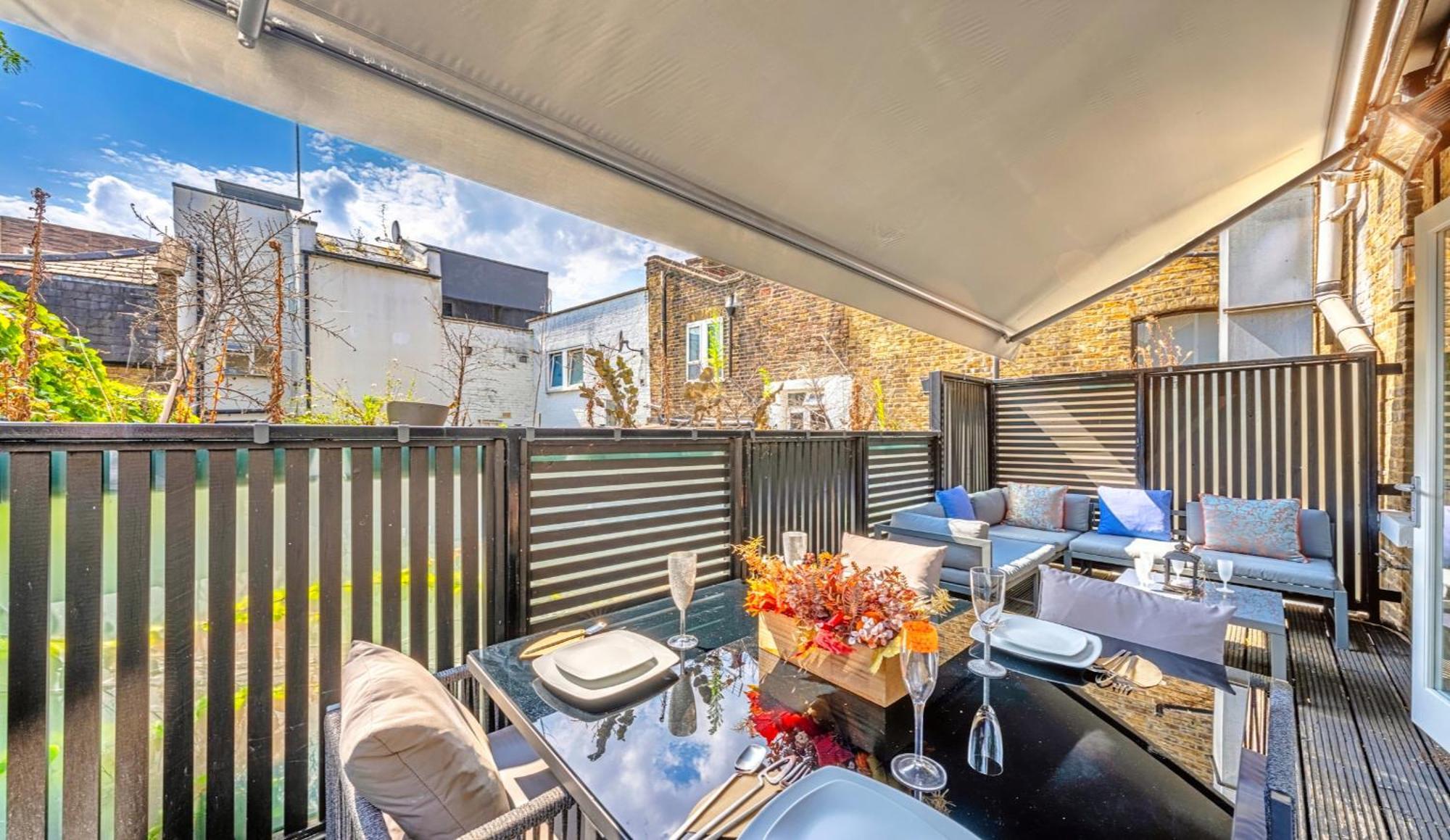 Apartamento Designer Victorian Flat With Large Terrace Londres Exterior foto
