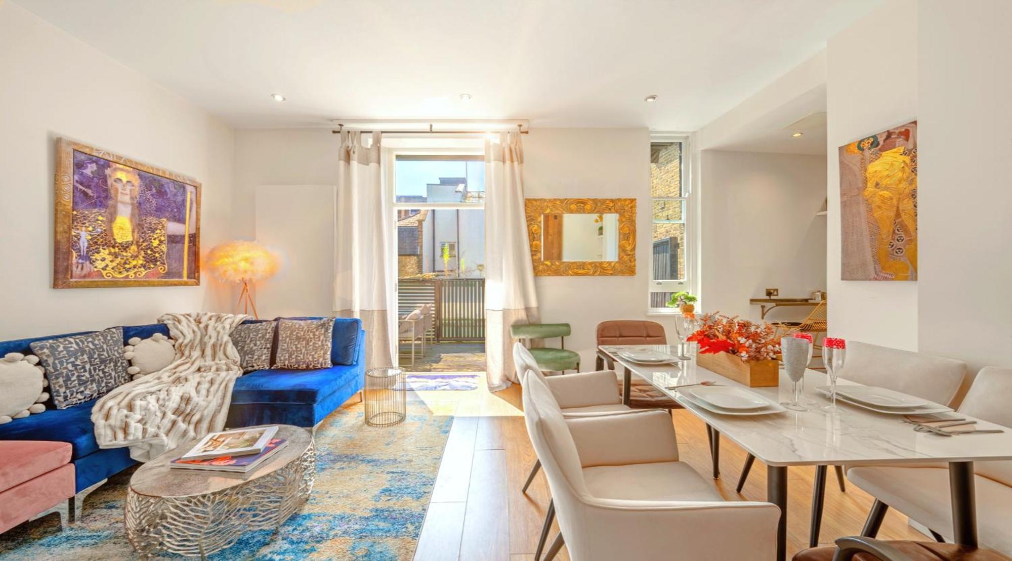 Apartamento Designer Victorian Flat With Large Terrace Londres Exterior foto