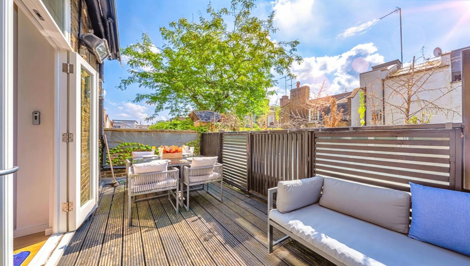 Apartamento Designer Victorian Flat With Huge Terrace Londres Exterior foto