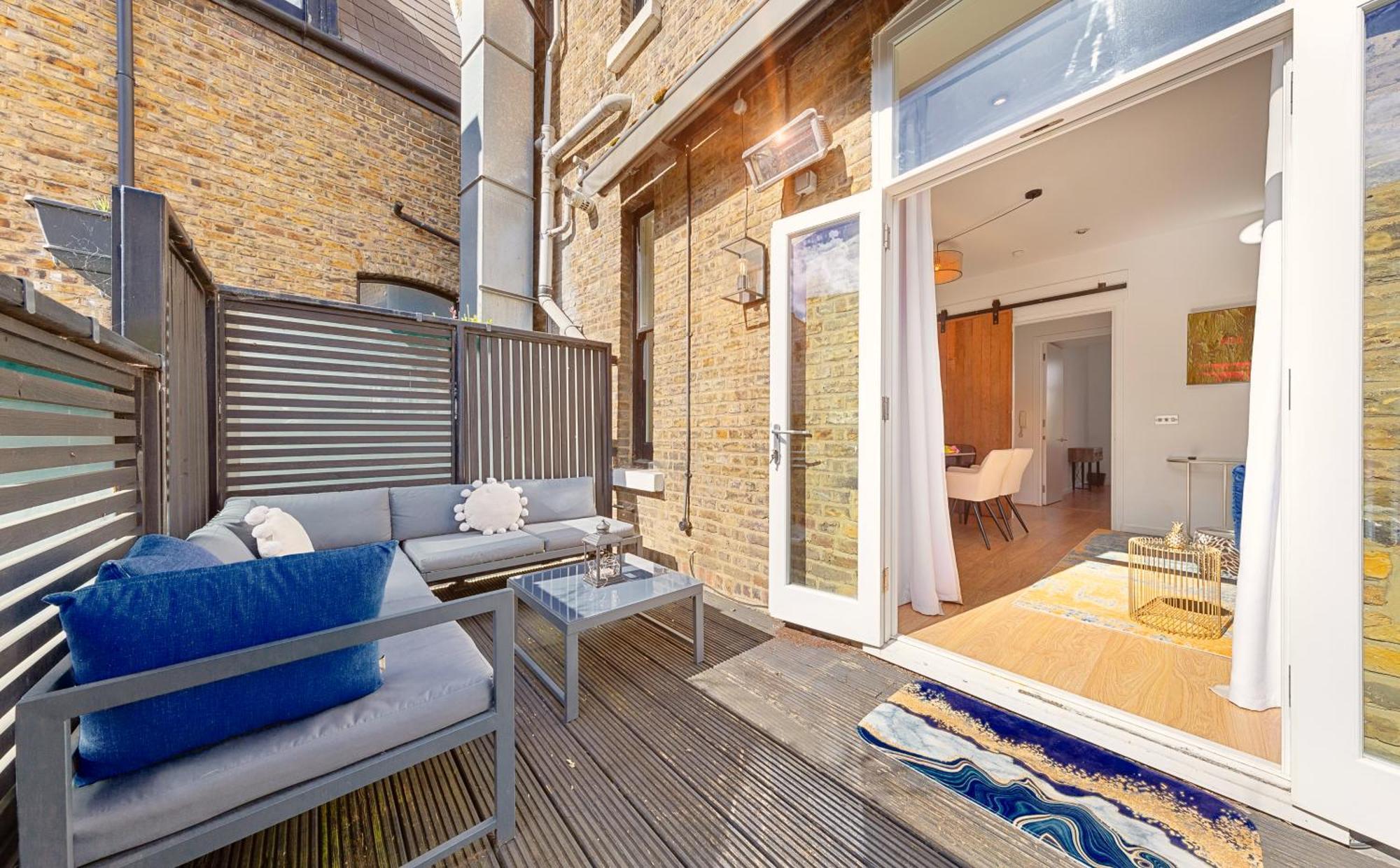Apartamento Designer Victorian Flat With Huge Terrace Londres Exterior foto